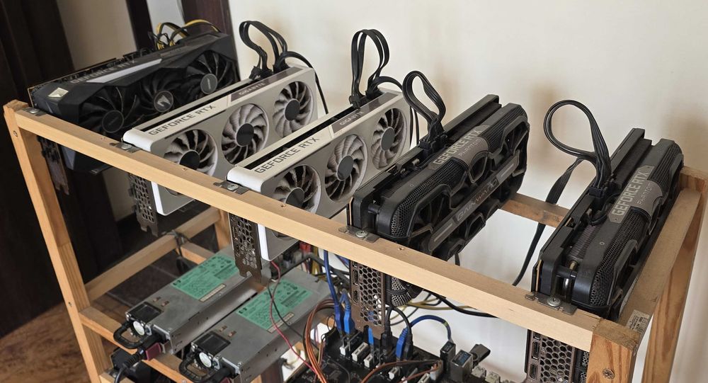 Майнинг риг RTX 3070