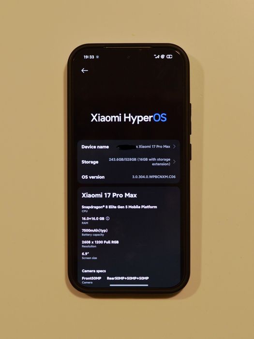 Vând Xiaomi 17 Pro Max
