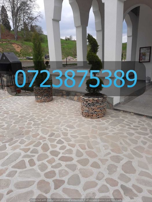 Piatră de Munte Selecționată – Durabilitate Extremă la Îngheț și Uzură