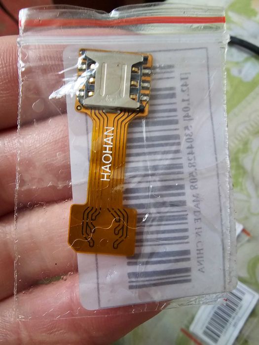 Адаптер симки и sd card