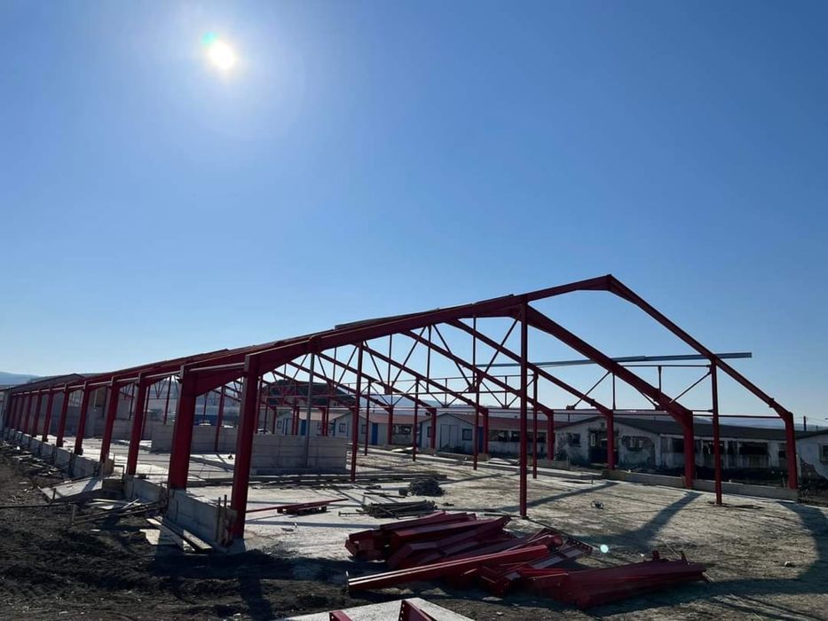 Structuri hale metalice