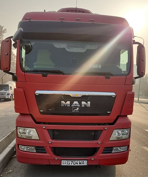 MAN tgx 440 евро 5, Ман тгх440, прицеп БЕРГЕР 96КУБ