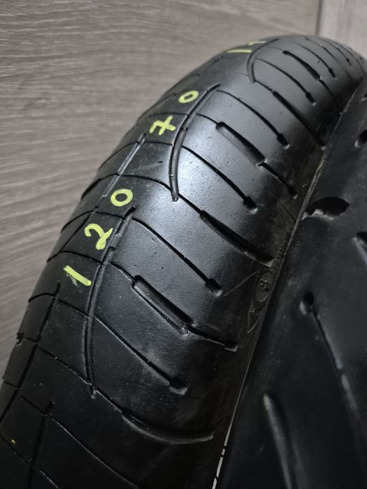 Set anvelope moto 120 70 17 cu 180 55 17 Michelin road 4