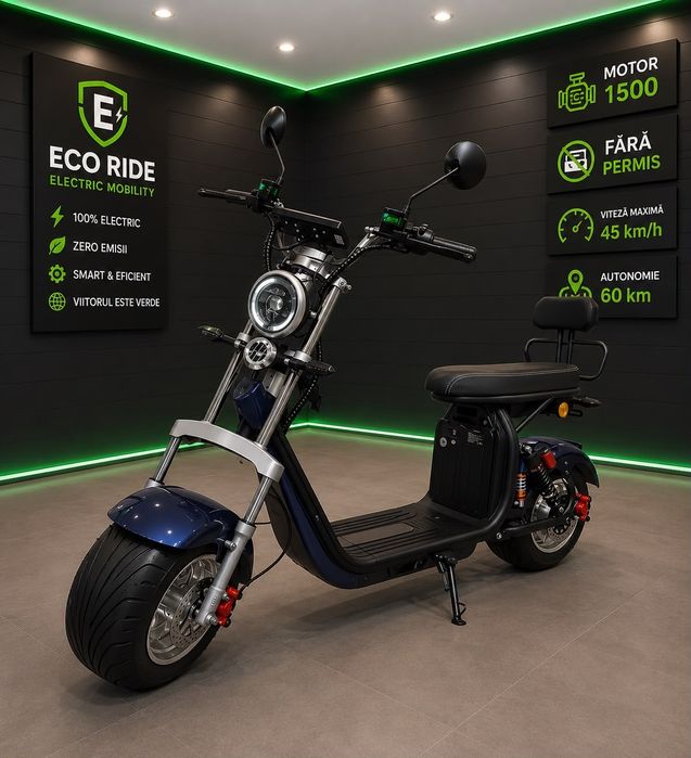 Scuter electric Harley ful dotări