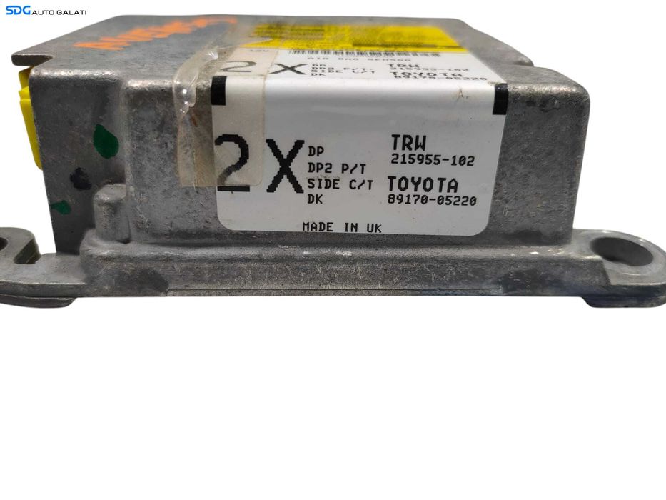 Unitate Modul Calculator Control Airbag Toyota Avensis T25 2003 - 2009 Cod 89170-05220 215955-102 [L5154]