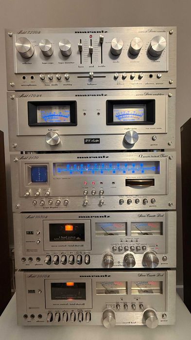 Vand linie Marantz completa preamplificator, amplificator, tuner, deck