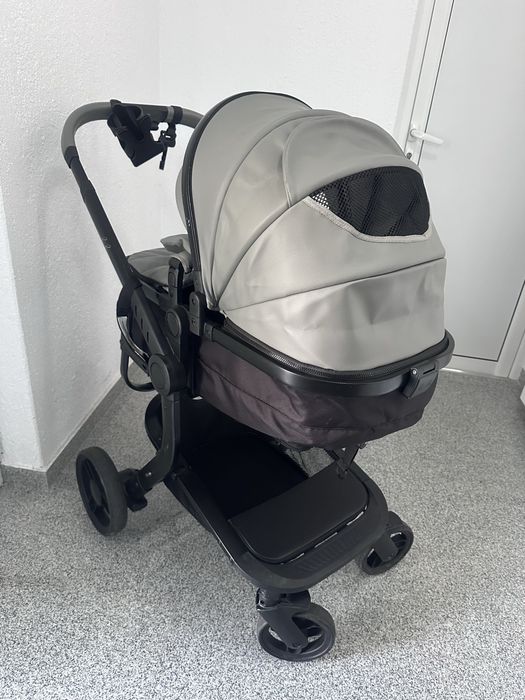 Бебешка количка Bubu 2 в 1 сива
