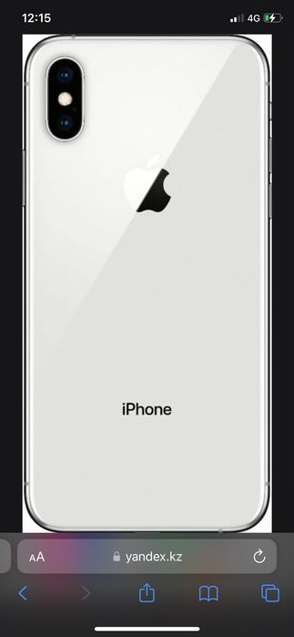 iPhone X silver 64gb айфон apple