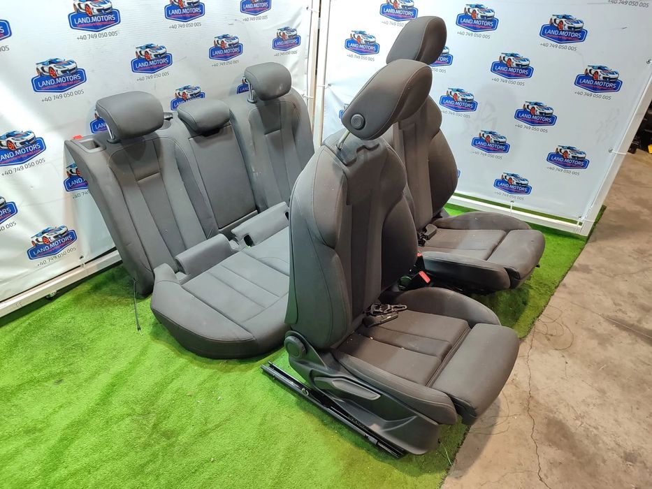INTERIOR TEXTIL / SCAUNE + BANCHETE AUDI A4 B9 8W BREAK / 2015-2018 + SCAUNE CU INCALZIRE