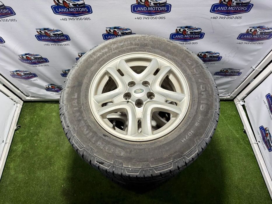 JANTE LAND ROVER R16 / 5x108 / FREELANDER 2 / 215/75 R16 M+S 107H / E-DOT / 6,5JX18 CH ET50 /  + CAUCIUCURI (X4)