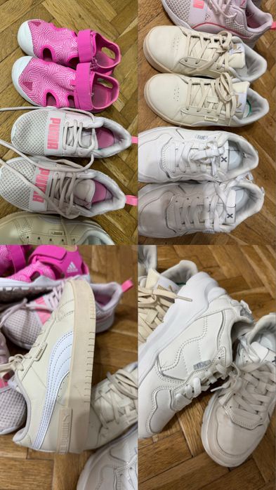 Маратонки puma adidas