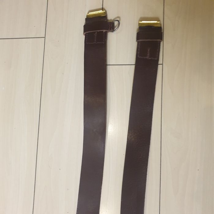 Centura militara marimea 3 armata romana RSR piela  groasa