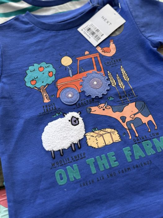 Seturi de tricouri cu maneca scurta Next Baby marimea 80