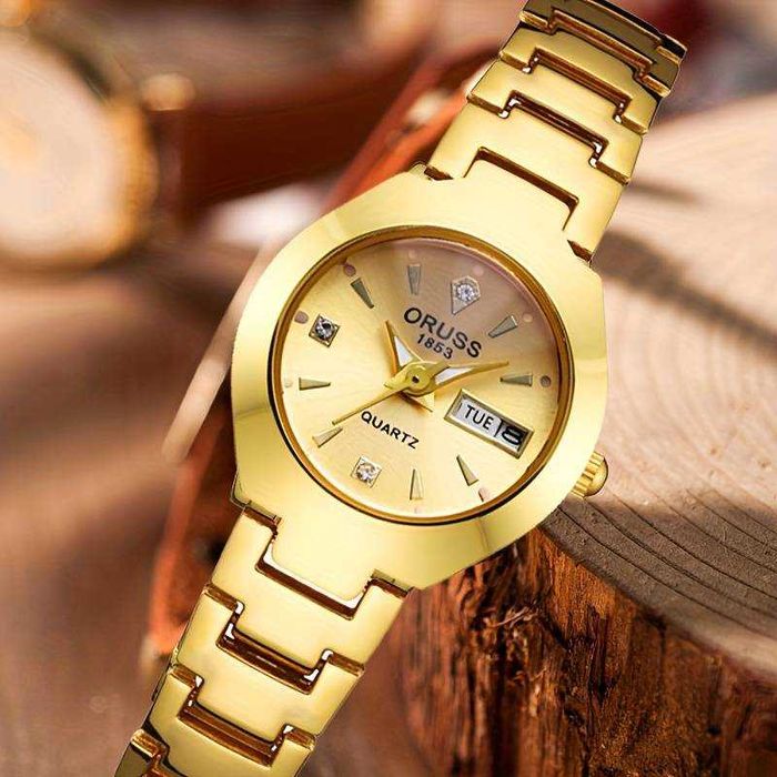 Ceas Cu Cuarț Pentru Bărbați-Femei, Calendar Luminos, Rezistent La Apă