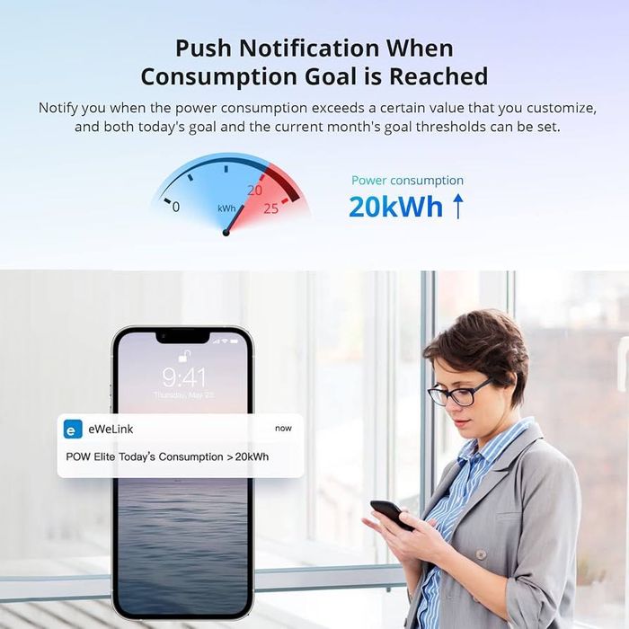 SONOFF POW Elite: умный счётчик энергии, 16А, 3500Вт, Wi-Fi