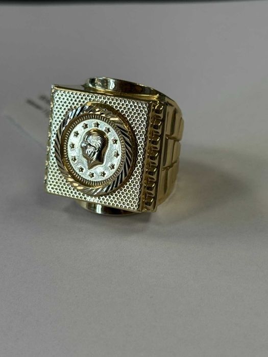 ***УНИКАЛЕН*** Злаен пръстен 14К 11 грама