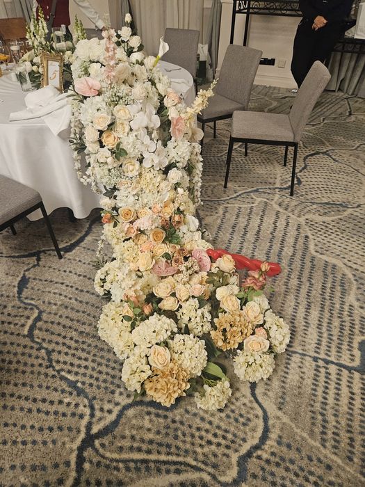 Cascada flori artificiale nunta