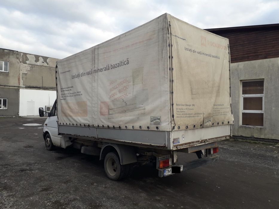 Mercedes sprinter 2.2 diesel 130cp punte cu roti dublu camioneta prelata 3,5t cat. B