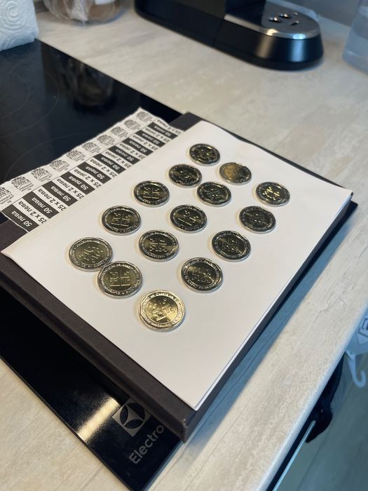 2лв 2018 Съвета на Европа монети