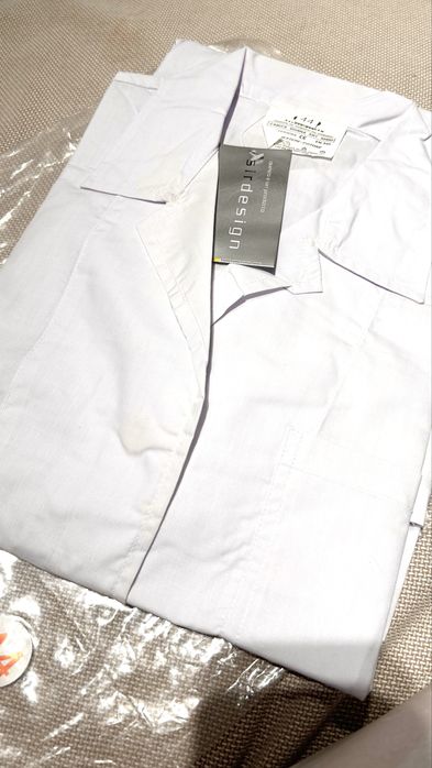 Halat alb damă profesional – mărimea 44 (L-XL)