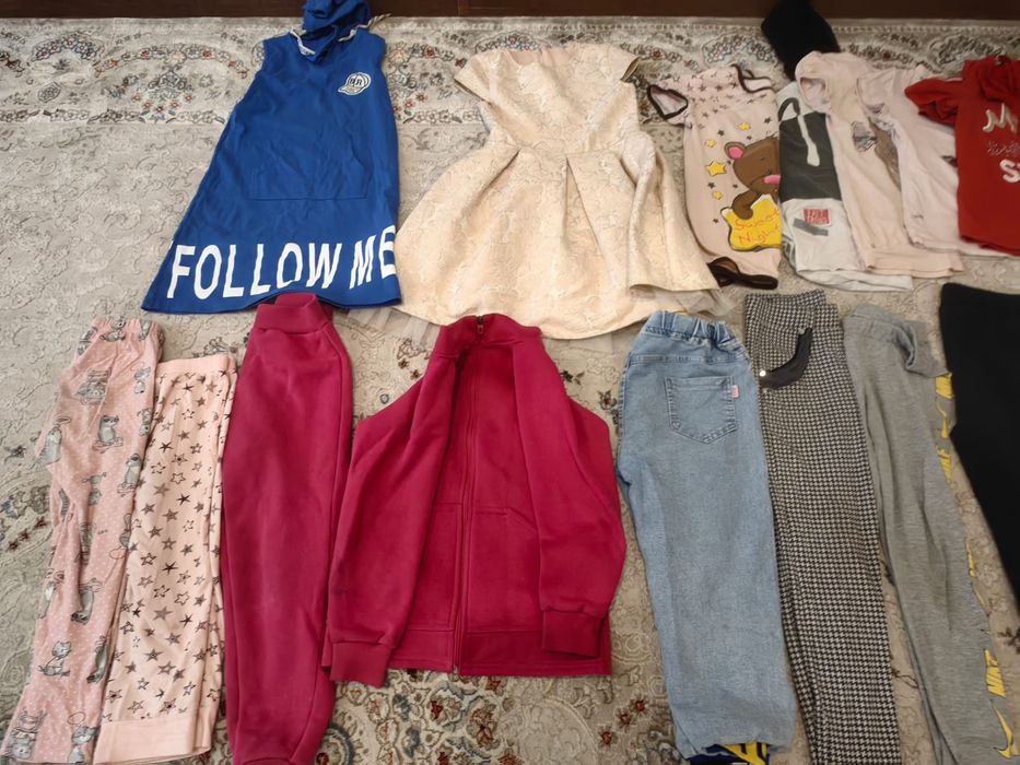 Вещи на девочку 7-9 лет