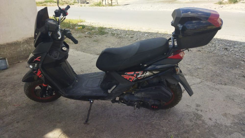 Мопед | черный самурай