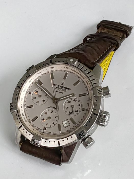 Ceas Revue Thommen Airspeed Automatic Chronograph 41 mm Funcționează e