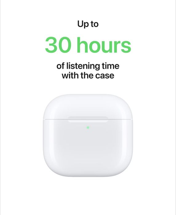 Слушалки Apple AirPods 4