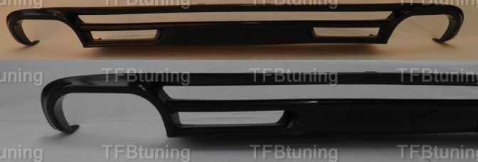 Difuzor bara spate AUDI A6 C6 Avant 2005-2009 SLINE S LINE S6 ver 2
