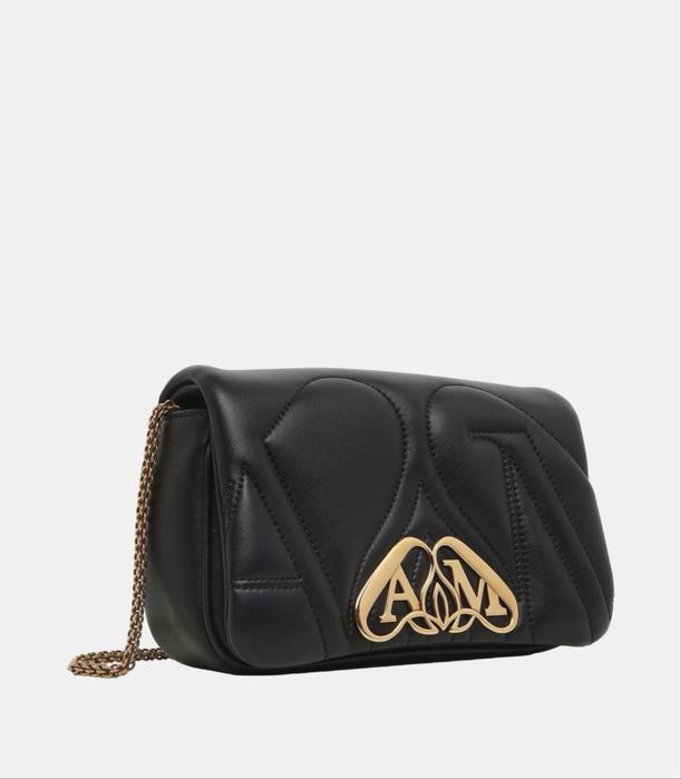 Alexander McQueen The Seal Crossbody Black – Оригинал