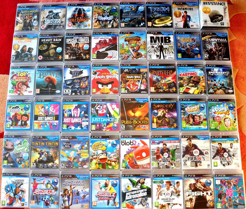 ps4 ps3 игри spiderman fifa gta sims ufc skylanders lego disney пс4