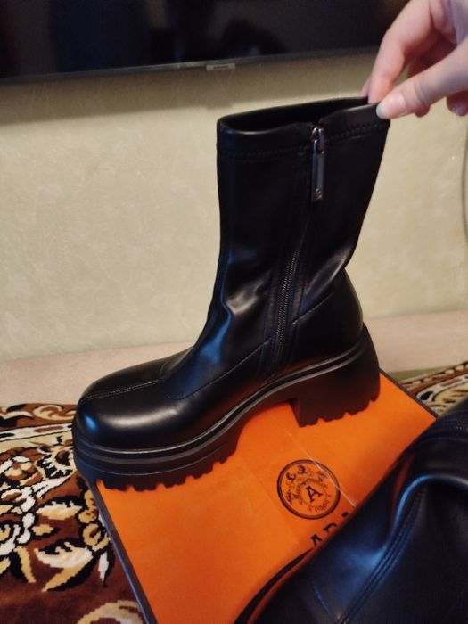 Ботинки ботильоны на платформе женские