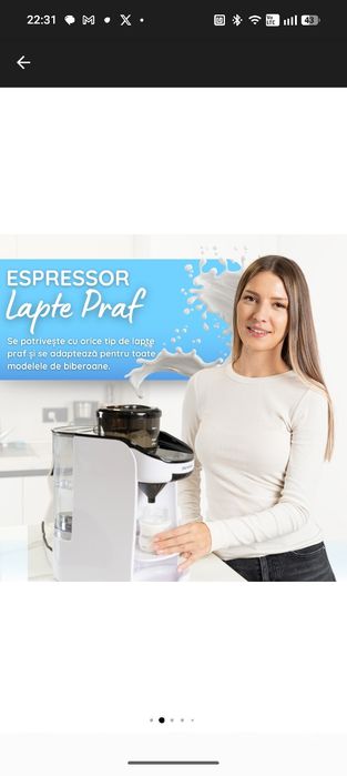 Espressor Lapte Praf pentru Bebelusi si Copii, Danesso®