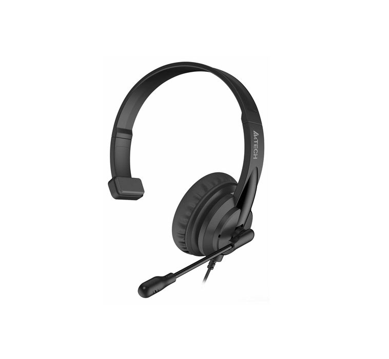 | Наушник с микрофоном A4Tech HS-11 Black USB