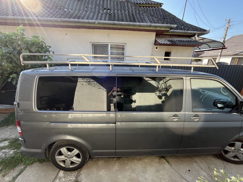 Porbagaj INOX  pentru VolkswagenTransporterT5 L2