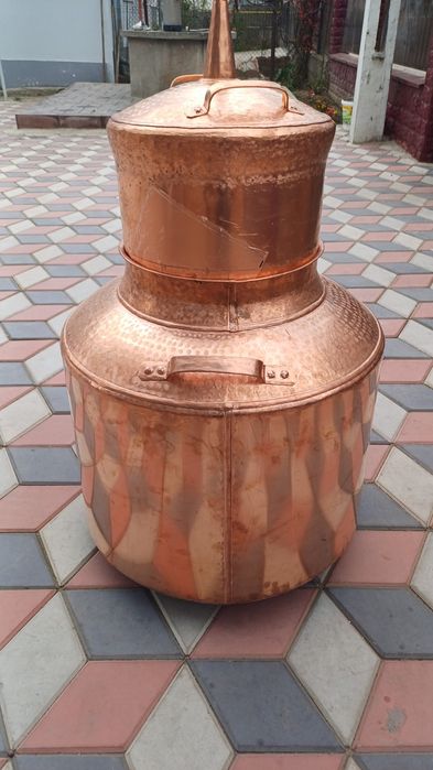 Vand cazan de țuică din cupru orce mărime și grosime