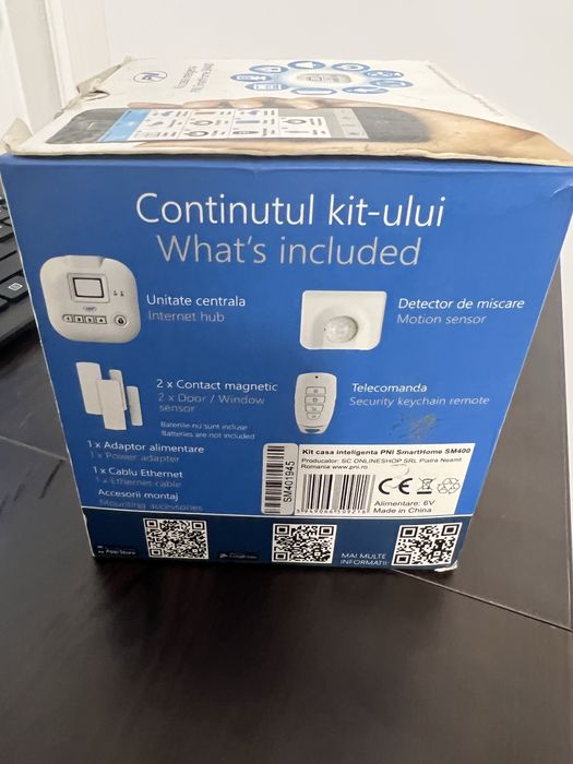 Alarma kit noua PNI Smart Home SM400