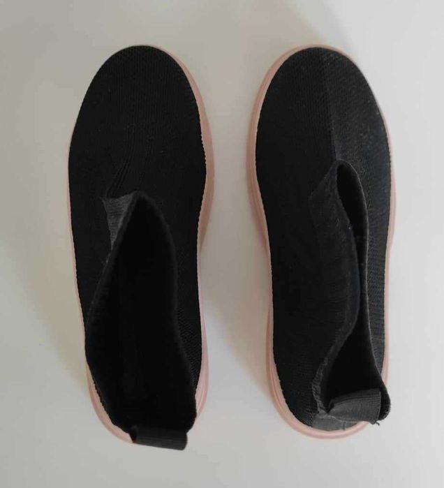 Pantofi dama negru cu talpa inalta, EU: 37-nou