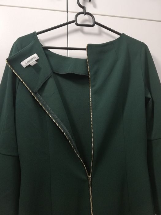 Rochie verde smarald Calvin Klein