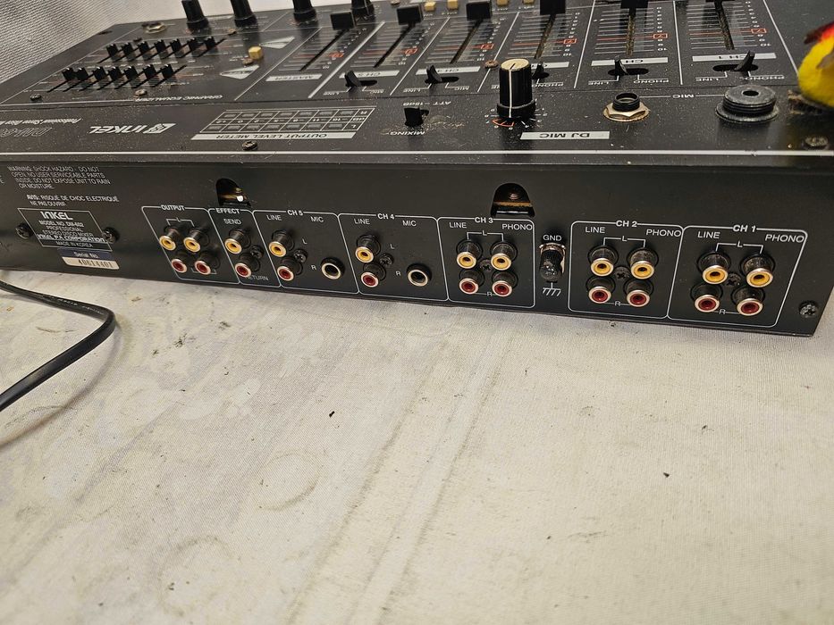Mixer dj 6 canale Inkel DM-602 Professional Egalizator 7 canale