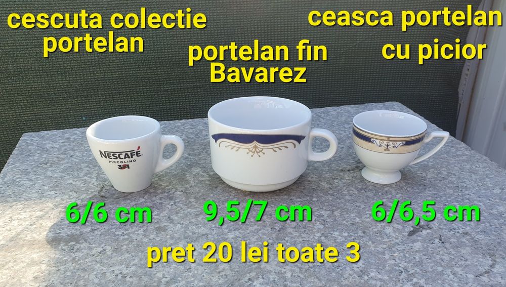 Set cani portelan [ mici si mari ]