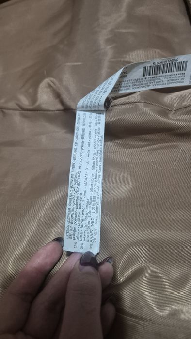 Palton gros din lana