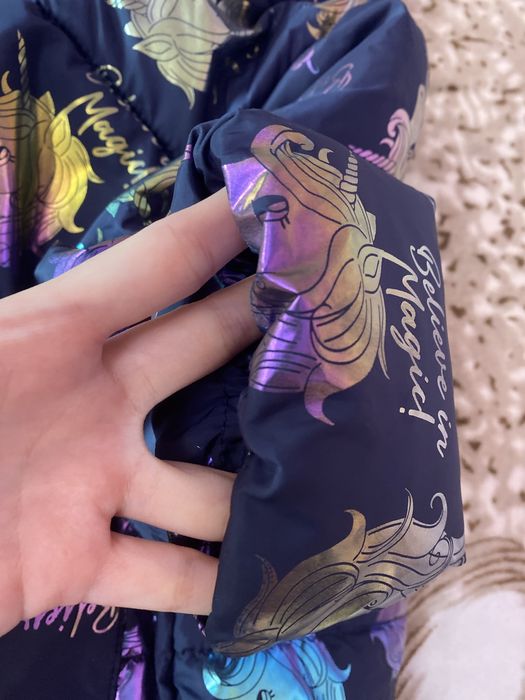 куртка детская демисезон девочкам 6-8 лет