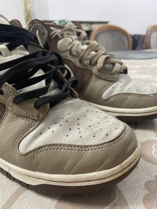 Vand Nike Dunk High Light Chocolate