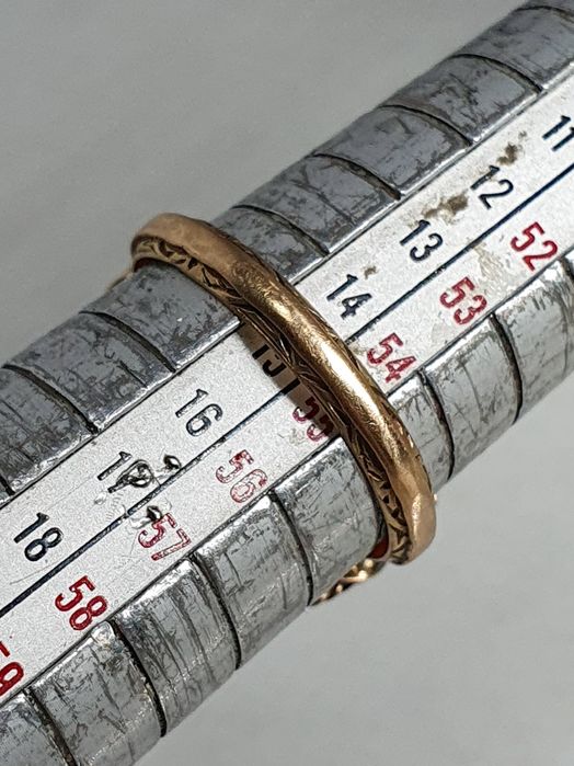 Inel vintage din aur de 14K cu camee – mărimea 55 – 4,40 g