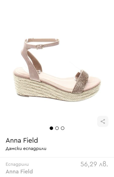 Нови сандали Anna Field