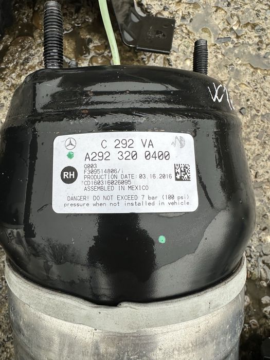 Perne aer / Compresor perne Mercedes ML W166, GLE W292