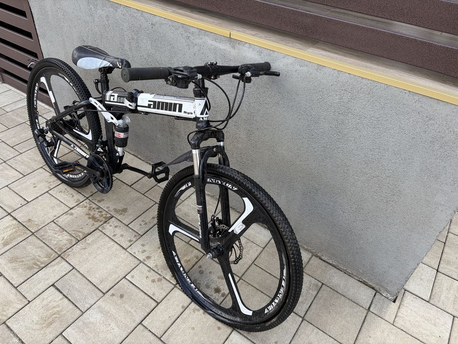 Bicicleta pliabila full suspension 26”