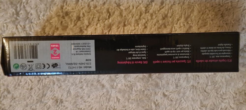 Perie electrica  pentru indreptarea parului