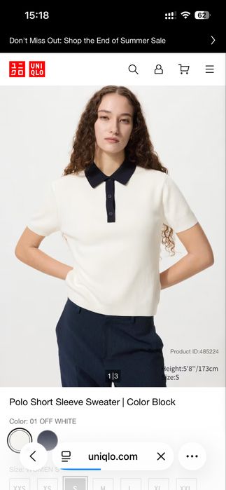 Кофта uniqlo polo